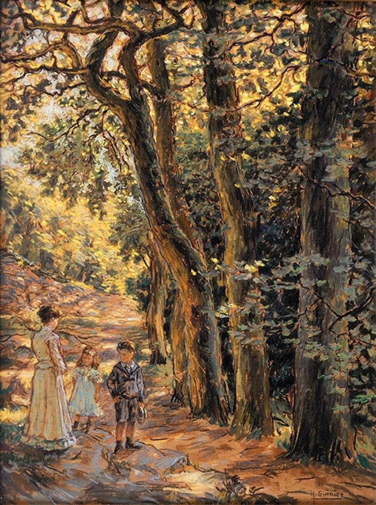 La passeggiata nella foresta